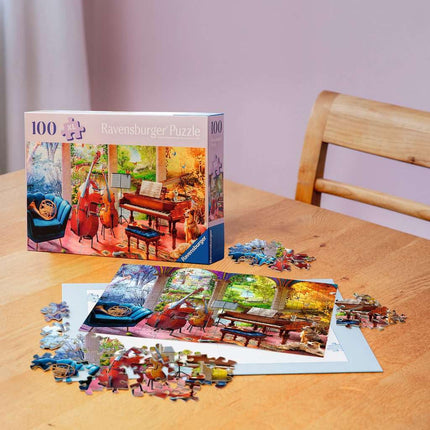 Ravensburger Children Puzzles 4 Seasons in Music - Ages 9+