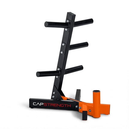 Cap Barbell Olympic Plate Tree Storage Rack for We