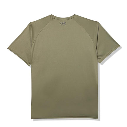 Under Armour Men's Velocity 2.0 Short Sleeve T Shirt, (390) Marine Od Green / / Black, XL