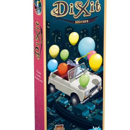 Libellud Dixit Mirrors Board Game Expansion | Storytelling Game for Kids and Adults | Fun Family Board Game | Creative Kids Game | Ages 8 and up | 3-6 Players | Average Playtime 30 Minutes | Made by