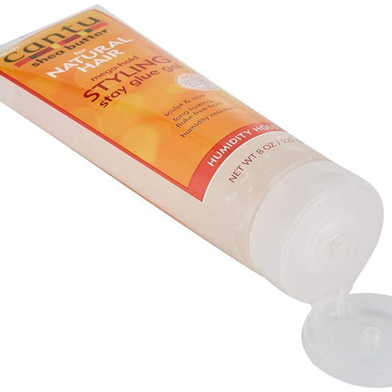 CANTU Natural Hair Styling Gel Stay Extreme Hold 8oz Tube 237 ml (Pack of 1)