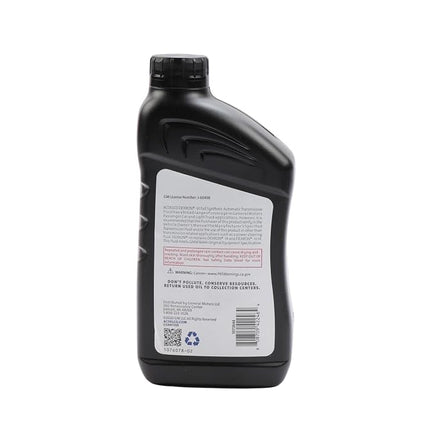 ACDelco GM Original Equipment 10-9243 (88865549) Dexron VI Full Synthetic Automatic Transmission Fluid - 1 qt (Pack of 12)