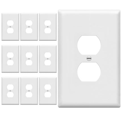 ENERLITES Jumbo Duplex Receptacle Outlet Wall Plat
