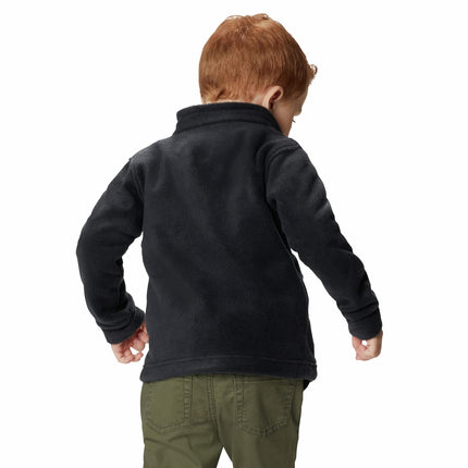Columbia Boys' Steens Mountain Ii Fleece Jacket, Black, 12-18 Months