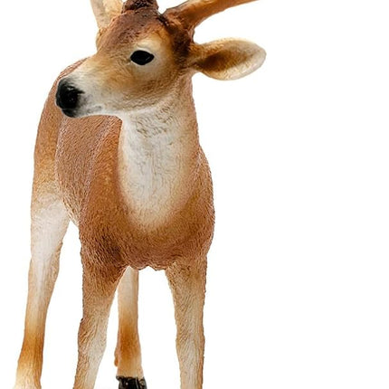 Schleich Wild Life - White-Tailed Buck Toy Figurine - Kids Ages 3+ | 14818