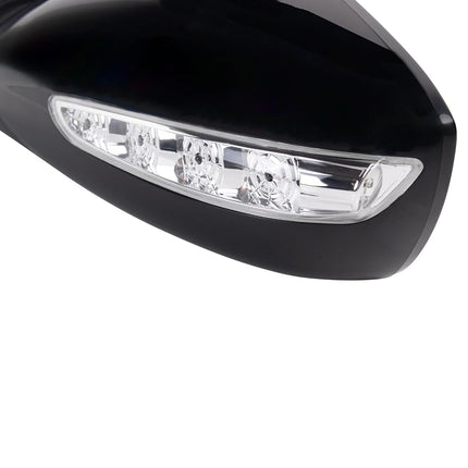 Side View Mirror Heated Signal Paint To Match Driver Left LH for 11-13 Sonata