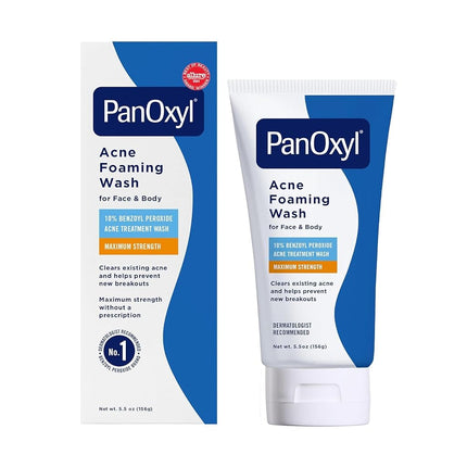 PanOxyl 10% Acne Foaming Wash 5.5 Ounce (Pack of 1