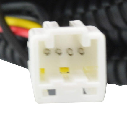 TRQ Rear View Camera Add On Kit w/Wiring Harness & Tailgate Handle Compatible with GM Pickup