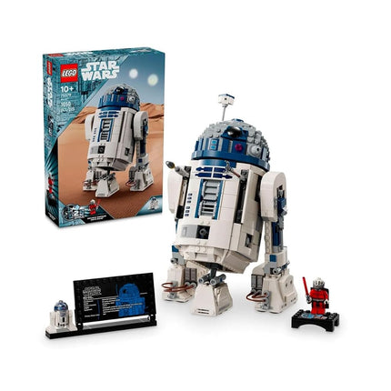 LEGO Star Wars 75379 R2-D2 Building Toy - Play and Display Droid Figure with Rotating Head, Periscope & Tools - incl. a Darth Malak Minifigure - Gift for 10+ Year Old Boys & Adult Fans