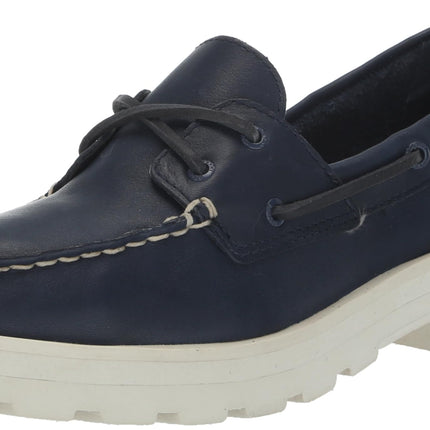 Sperry Women's Chunky Boat Shoe, Navy, 6