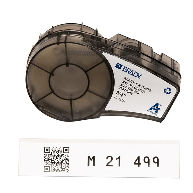 Brady Nylon Cloth Label Tape for Label Printer M21