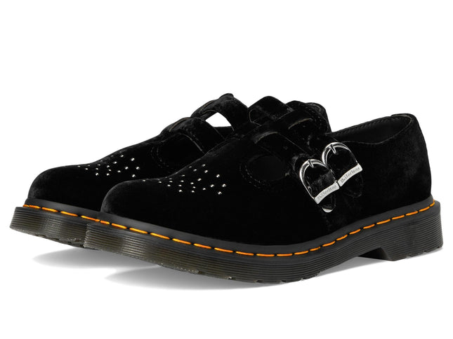 Dr. Martens Women's Vegan 8065 Mary Jane Flat, Bla