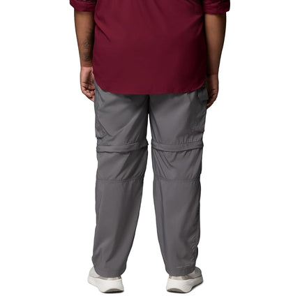 Columbia Men's Silver Ridge Utility Convertible Pant, City Grey, 48W / 30L Big