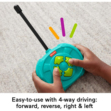 Fisher-Price Coche Teledirigido para Preescolares My Easy RC con 2 Velocidades para Niños de 3+ Años, HYH28