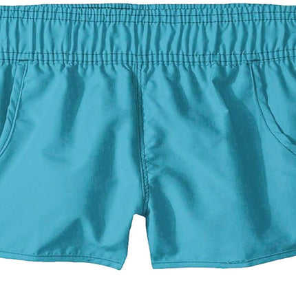 Kanu Surf Girls' Sandy UPF 50+ Pantalón Corto de Baño de Secado Rápido con Cintura Elástica para Playa, Agua Sólido, 8-10