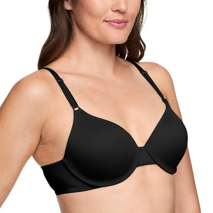 Warner's Women's This Is Not A Bra, Rich Black, 36