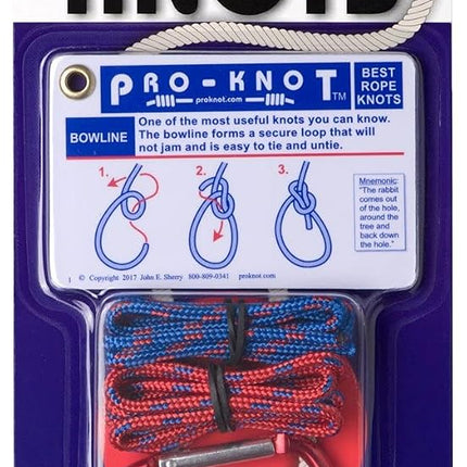 Pro-Knot Knot Tying Kit - Camping & Hiking Equipment - Plastic Material