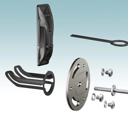 Moen SMA1005CH Home Care Securemount, 1 Anchor, Chrome, S