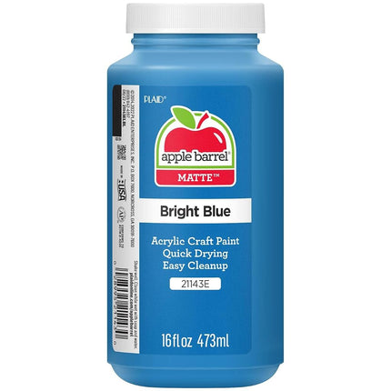 Apple Barrel Acrylic Paint in Assorted Colors (16 