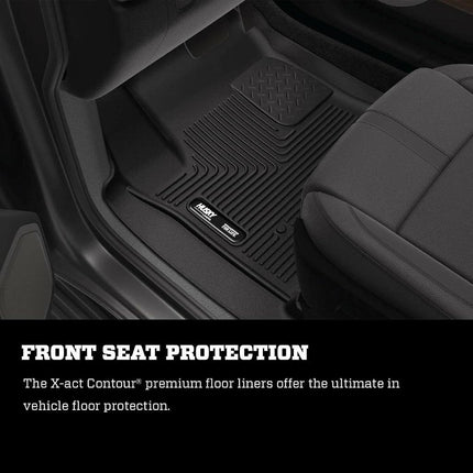 Husky Liners compatible Ford Expedition Max 2018-20, Lincoln Navigator L 2018-20 Tapis de sol X-act Contour pour 3ème rangée