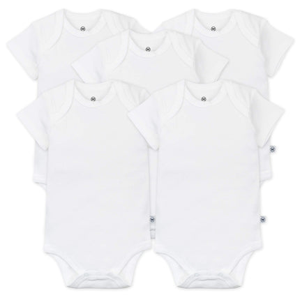 HonestBaby Baby Short Sleeve One-Piece 100% Organi