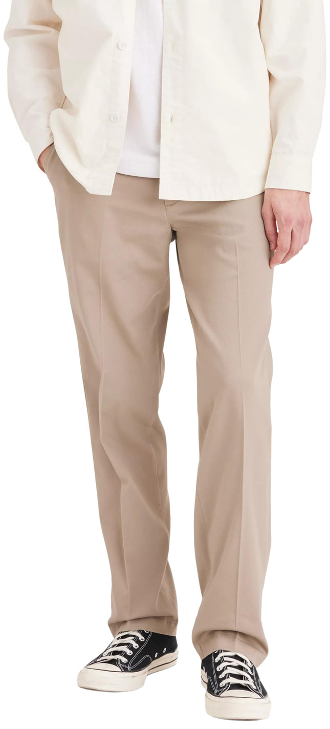 Dockers Men's Classic Fit Easy Khaki Pants (Regular and Big & Tall), Timberwolf, 33W x 30L