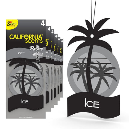 California Scents Car Air Freshener, Hanging Palms