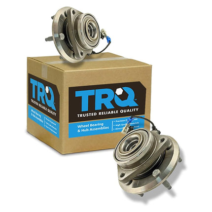 TRQ Wheel Hub & Bearing Front Left & Right Pair Set of 2 for Equinox Torrent Vue