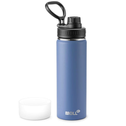Mollcity 22oz/650ml Water Bottle-Stainless Steel V