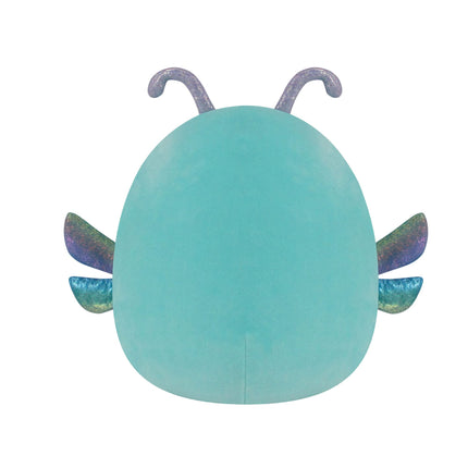 Squishmallows Original FlipAMallows 12-Inch Flippable Denton Green Chameleon and Heather Teal Dragonfly - Medium-Sized Ultrasoft Official Jazwares Plush