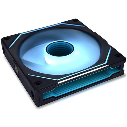 Lian Li UNI SL120 INF Addressable RGB 120mm Fans with Controller - Black, Triple Pack