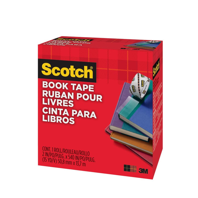 Scotch 50.8mm x 13.7m Book Repair Tape Roll