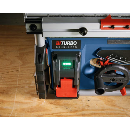 BOSCH GTS18V-08N14 PROFACTOR™ 18V 8-1/4 In. Portable Table Saw Kit with (1) CORE18V 8.0 Ah PROFACTOR™ Performance Battery