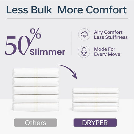 Baby Nappies Size 5 DRYPER 114ct Oeko-TEX Hypoallergenic Diapers 13-18kg