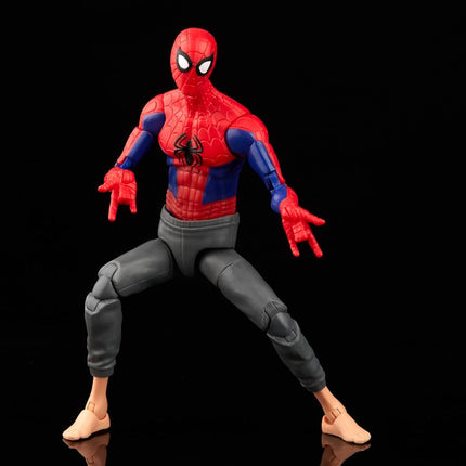 Marvel Legends Series Spider-Man: Across the Spider-Verse (Part One) Peter B Parker 15-cm Action Figure, 2 Accessories