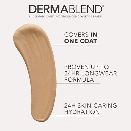 Dermablend Cover Care Full Coverage Concealer - Provides 1 Coat Coverage - Waterproof And Transfer Resistant - Covers A Variety Of Skin Blemishes - 24 Hour Hydration - Long Lasting - 42C - 10 ML