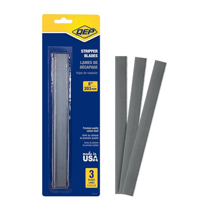 QEP 62904Q 8" Floor Scraper Replacement Blades 3 C
