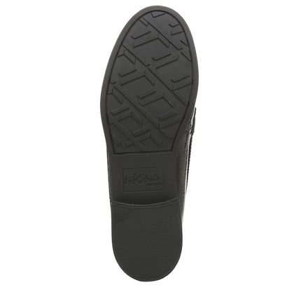 LifeStride Women's Sonoma 2 Slip on Loafers, Black Patent, 7