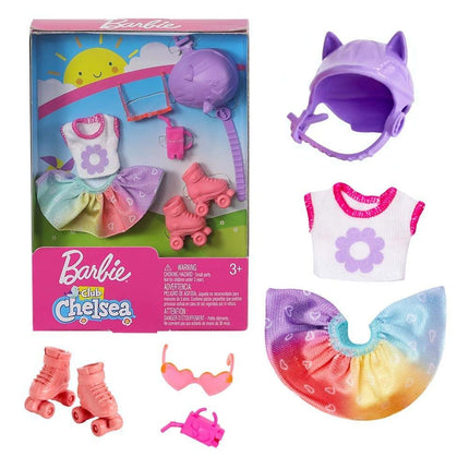 Barbie Rollerskating Set | for Chelsea Mattel FXN69 | Fashion doll dresses