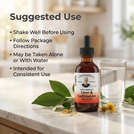 Christopher's Original Formulas Cleanse Liver and Gall Bladder Supplement, 2 Ounce