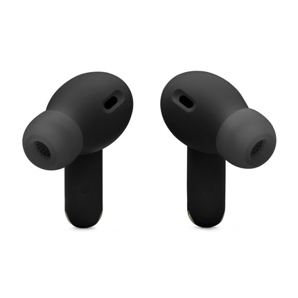 JBL Vibe Beam 2 - Auriculares inalámbricos con cancelación de ruido y Pure Bass, tecnología Smart Ambient, 4 micrófonos para llamadas nítidas, hasta 40 horas de reproducción, resistencia al polvo y al agua IP54 (negro)