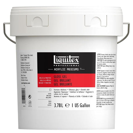 Liquitex 5736 Gel Médium Brillant, 128 Onces (Gallon)