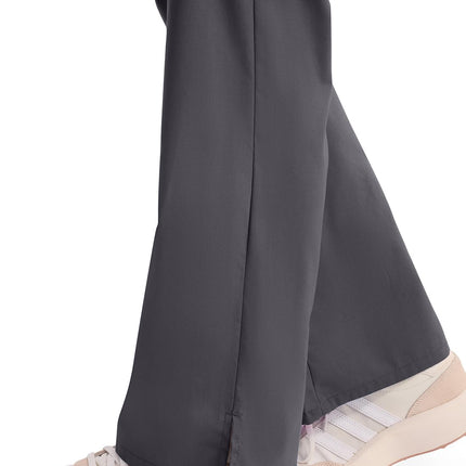 Pantalon cargo Dickies EDS Signature pour femme, avec cordon de serrage en popeline brossée douce 86206, étain, grande et haute