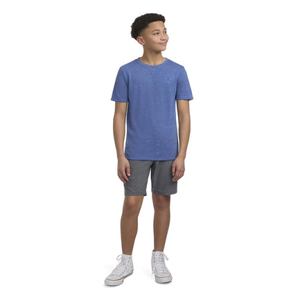 T-shirt Hurley Soft Basic Cloud Slub pour Garçon, Bleu Shoreline, 3T