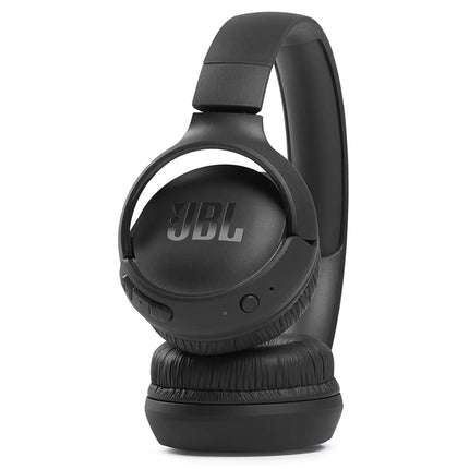Tune 570BT On-Ear Wireless Bluetooth Headphones with Pure Bass Stereo Sound - Black with Cleaning Cloth