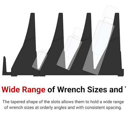TEKTON 80-Tool Modular Slotted Organizer Set (Red) | OTM92280