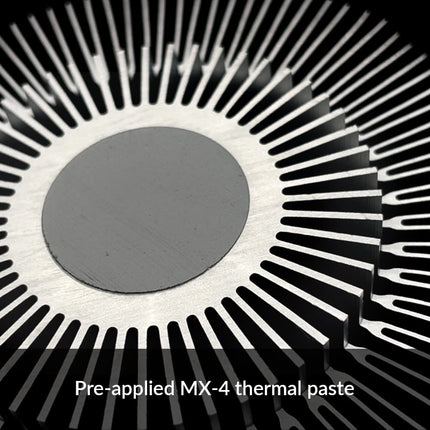 ARCTIC Alpine 17 LP - Intel CPU Cooler, 92 mm PWM fan, Radial Heatsink, Top Blower, Intel LGA1851 & LGA1700, 4-pin connector, 100-2000 rpm