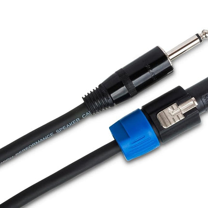 Hosa SKT-403Q Speaker Cable Speakon - 1/4-Inch TS 3 Feet