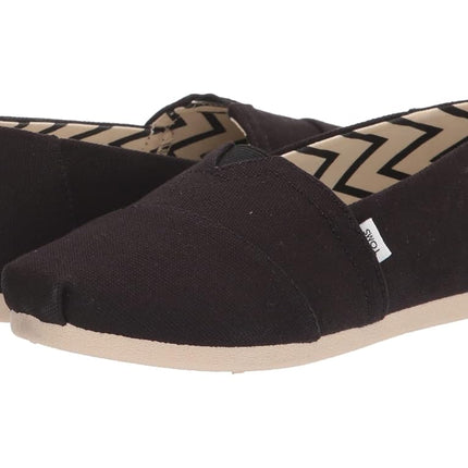 TOMS Womens Recycled Cotton Alpargata Loafer Flat,