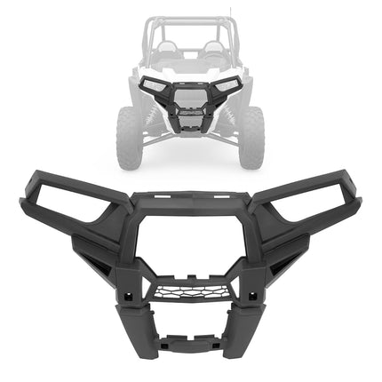 ALMULOO Parachoques delantero combinado compatible con Polaris RZR XP 1000/ RZR XP 4 1000/RZR 4 900 2015-2018/RZR 900 2015-2020 (accesorios de repuesto para 5439786-070)